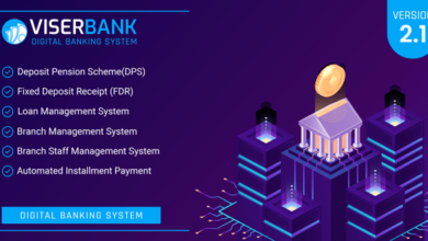 ViserBank v2.1 Nulled - Digital Banking System