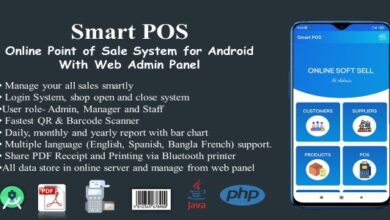 Smart POS v2.4 Nulled - Online Point of Sale System for Android with Web Admin Panel