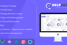 HelpDesk v3.02 Nulled - Online Ticketing System with Website - ticket support and management
