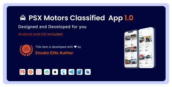 PSX Motors v1.0 Nulled - Classified App with Laravel Admin Panel