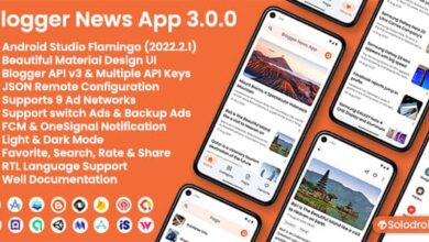 Blogger News App v3.0.0 Nulled - Blogger API
