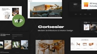 Corbesier v1.8.0 Nulled - Modern Architecture & Interior Design WordPress Theme