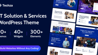 Techza v1.0.1 Nulled - IT Solutions & Technology WordPress Theme