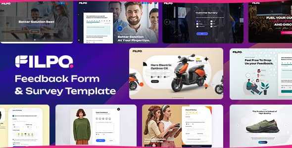 Filpo Nulled - Feedback Form & Survey Template