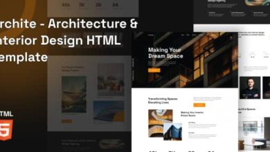 Archite Nulled - HTML Template for Architecture and Interior Designer