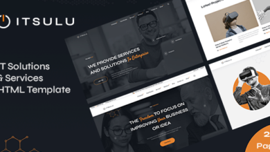 ITSulu Nulled - Technology & IT Solutions Template