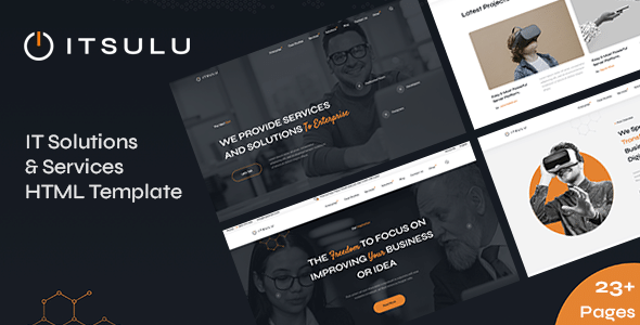 ITSulu Nulled - Technology & IT Solutions Template