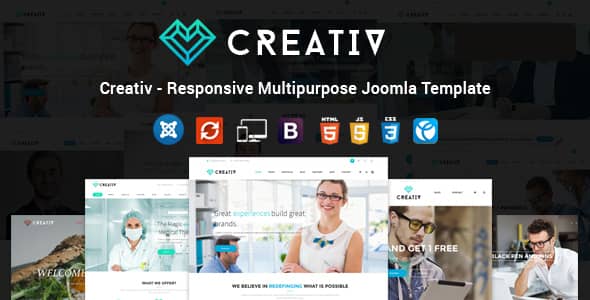 Creativ v2.0 Nulled - Responsive Multipurpose Joomla Template