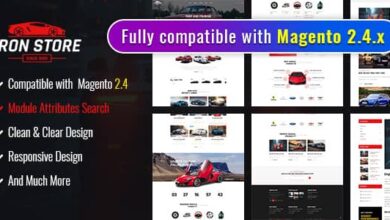 Ironstore v2.2.0 Nulled - Best Magento 2 Auto Parts Theme