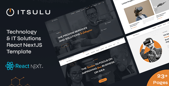 ITSulu Nulled - Technology & IT Solutions React NextJS Template