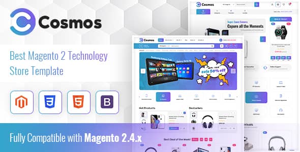 Cosmos v1.3.0 Nulled - Hitech Store Magento 2 Theme