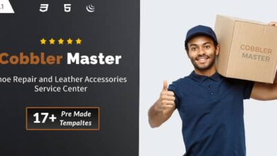 Cobbler Master Nulled - Shoe Repair and Leather Accessories Service Center