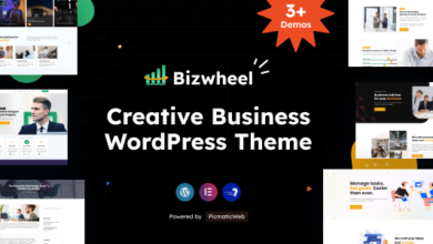 Bizwheel v1.1.1 Nulled - Creative Business WordPress Theme