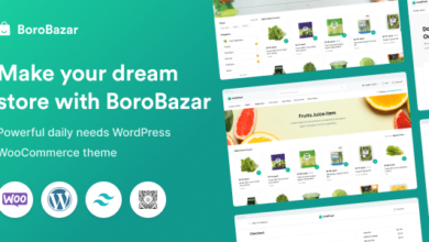 BoroBazar v1.3.6 Nulled - Grocery Store WooCommerce WordPress theme