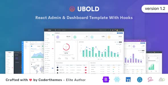 UBold v1.2.0 Nulled - React Admin & Dashboard Template