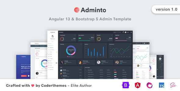 Adminto Nulled - Angular 13 Admin & Dashboard Template