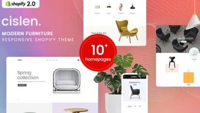 Cislen Nulled - Modern Furniture Responsive Shopify Theme