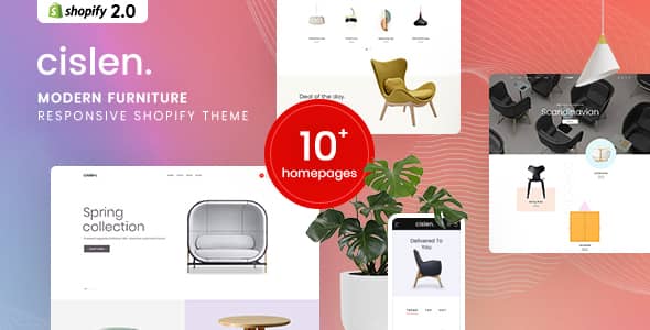 Cislen Nulled - Modern Furniture Responsive Shopify Theme