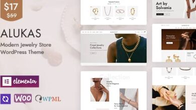 Alukas v1.2.0 Nulled - Modern Jewelry Store WordPress Theme