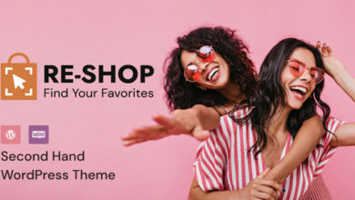 ReShop v1.1 Nulled - ReCommerce & Second Hand Theme