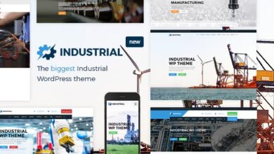 Industrial v1.7.0 Nulled - Factory Business WordPress Theme