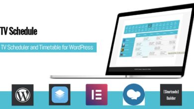 TV Schedule and Timetable for WordPress v1.6 Free