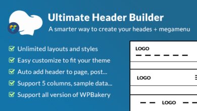 Ultimate Header Builder v1.8 Nulled - Addon WPBakery Page Builder