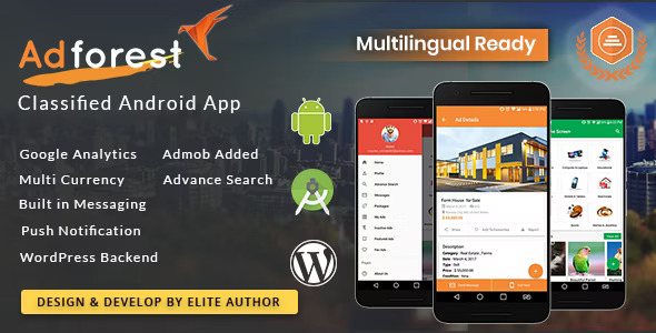 AdForest v4.0.7 Nulled - Classified Native Android App