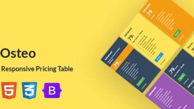 Osteo Nulled - Responsive Pricing Table