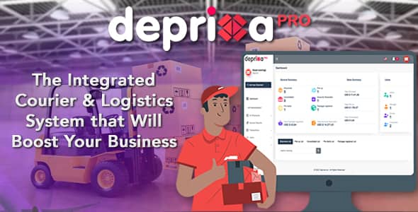Deprixa Pro v7.6.0 Nulled - The Integrated Courier & Logistics System that Will Boost Your Business