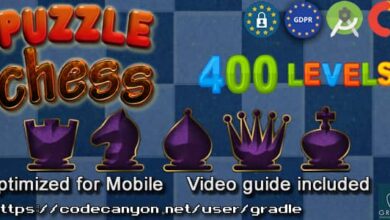 Chess Puzzle 400 (Admob + GDPR + Android Studio) Free