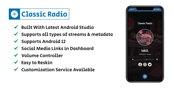 Classic Radio Nulled - Simple and Easy Radio Player for Android - 3 August 2023