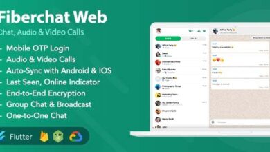 Fiberchat Web v1.0.6 Nulled - Chat & Calling Web App - Flutter Web App