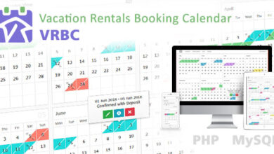 Vacation Rentals Booking Calendar Nulled - 9 June 2023