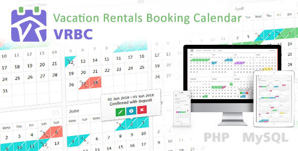 Vacation Rentals Booking Calendar Nulled - 9 June 2023