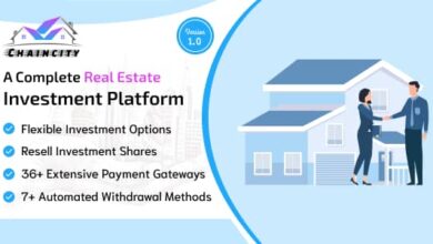ChainCity v1.0 Nulled - A Complete Real Estate Investment Platform