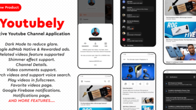 Youtubely v1.9 Nulled - Native Youtube Channel Android App