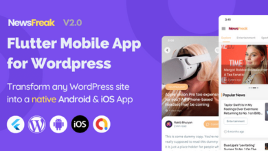 Newsfreak v2.0.3 Nulled - Flutter Mobile App for WordPress
