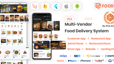 Foodie v5.0 Nulled - UberEats Clone - Food Delivery App - Multiple Restaurant Food Delivery Flutter App