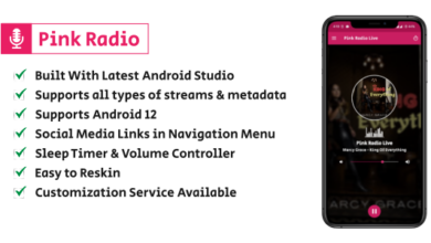 Pink Radio Nulled - Simple yet powerful Radio Player for Android