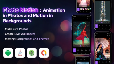 Photo Motion v1.2 Nulled - Animation in Photos and Motion in backgrounds