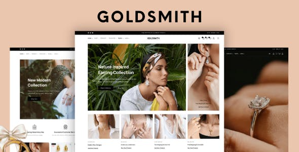 GoldSmith v1.0.8 Nulled - Jewelry Store WooCommerce Elementor Theme