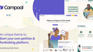 Campoal v2.3.8 Nulled - Petition and Fundraising WordPress Theme