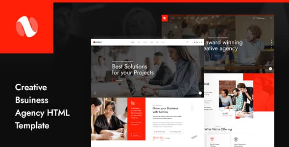 Sominx Nulled - Creative Business Agency HTML Template