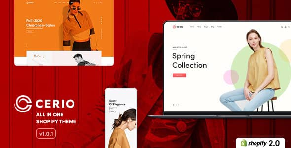 Cerio v1.0.1 Nulled - ALL IN ONE Responsive Shopify Theme