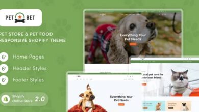 PetBest Nulled - Pet Store & Pet Food Responsive Shopify Theme