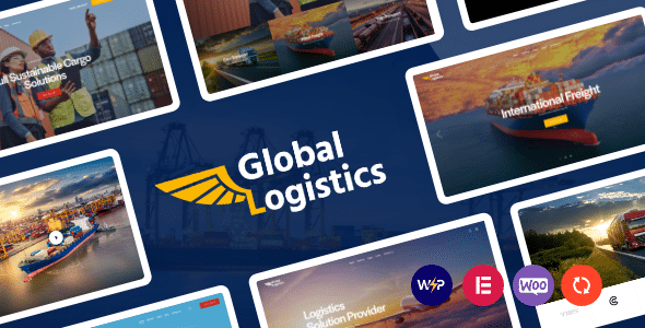 Global Logistics v3.7 Nulled - Transportation & Warehousing WordPress Theme