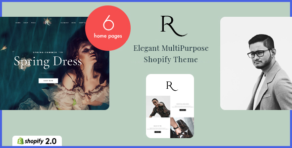 Rion v1.0.0 Nulled - Elegant MultiPurpose Shopify Theme