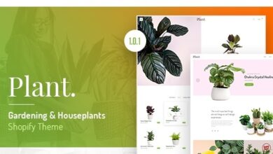 Plant v1.0.1 Nulled - Gardening & Houseplants Shopify Theme