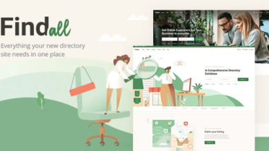 FindAll v1.4 Nulled - Business Directory Theme